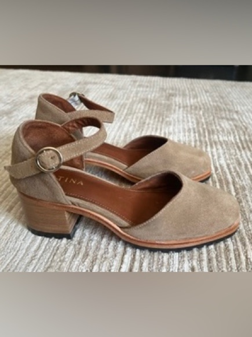 Portland Leather Patina Suede Mary Jane - Picture 8 of 11